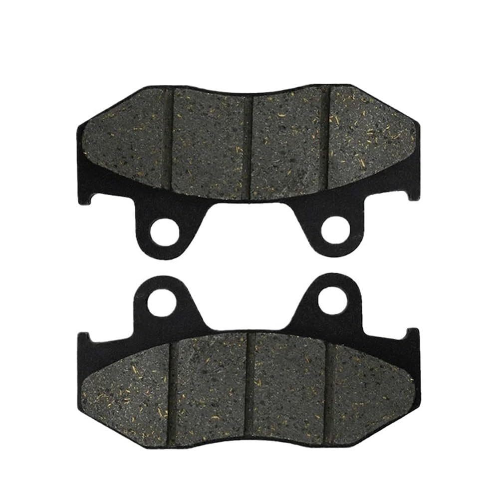 Metallbremsbeläge Motorrad Vorne Hinten Bremsbeläge Scheiben Für AN250S AN250SS AN250Z AN400S AN400SS AN400Z AN250 AN400 S Für Burgman Skywave(Color 1 Pair Rear) von OLMAFD
