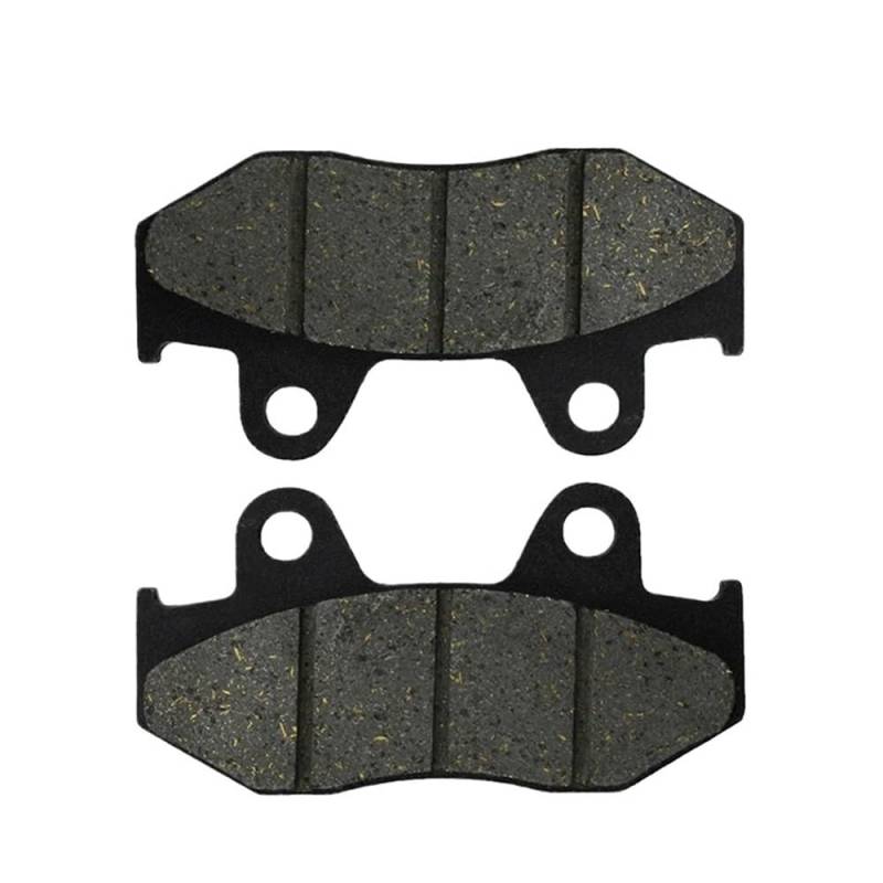 Metallbremsbeläge Motorrad Vorne Hinten Bremsbeläge Scheiben Für AN250S AN250SS AN250Z AN400S AN400SS AN400Z AN250 AN400 S Für Burgman Skywave(Color 1 Pair Rear) von OLMAFD