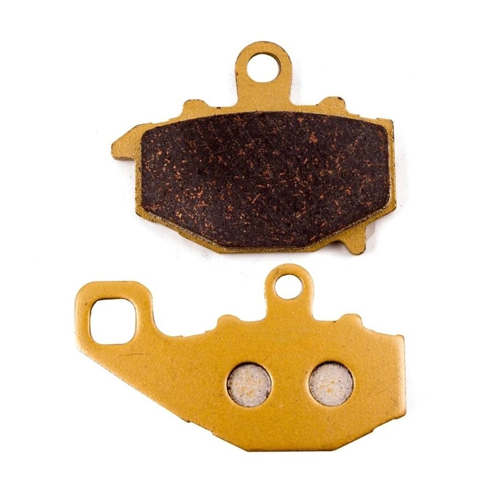 Metallbremsbeläge Motorrad Vorne Hinten Bremsbeläge Set Für ER-6f 650 2006-2016 Für ER-6n 650 ER6F ER6N ER 6F 6N EX650 EX650A EX650C ER650(Color 1pair Ceramic Rear) von OLMAFD