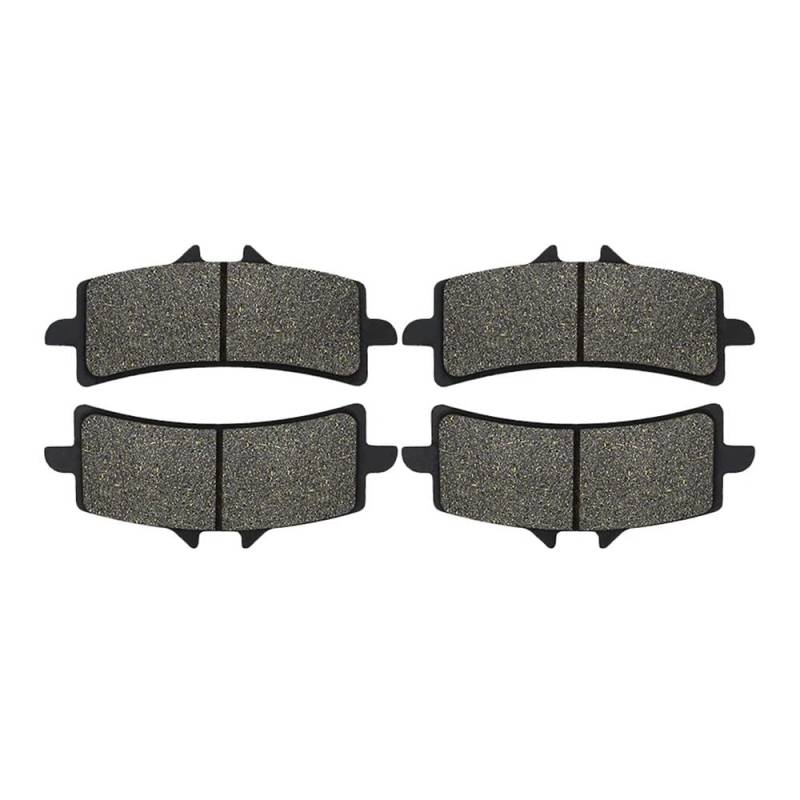 Metallbremsbeläge Motorrad Vorne Oder Hinten Bremsbeläge Für GSX1300 GSX 1300 Für Hayabusa GSX1300R GSX1300 R Bremssättel 2013-2020(Color 2 Pairs Front) von OLMAFD