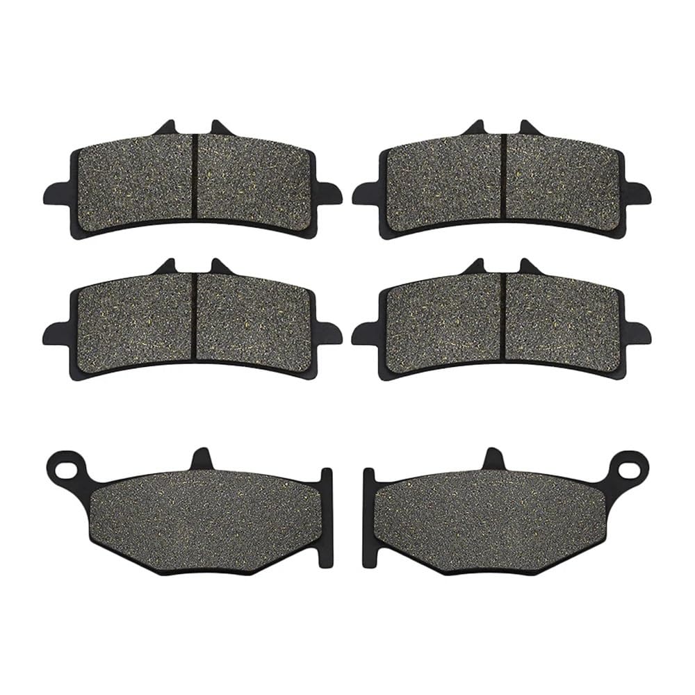 Metallbremsbeläge Motorrad Vorne Oder Hinten Bremsbeläge Für GSX1300 GSX 1300 Für Hayabusa GSX1300R GSX1300 R Bremssättel 2013-2020(Color Front and Rear) von OLMAFD