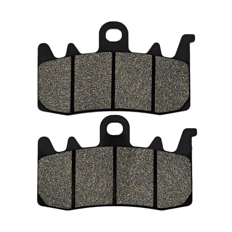 Metallbremsbeläge Motorrad Vorne Oder Hinten Bremsbeläge Für Monster 936 1200 821 Für Hypermotard 950 939 899 Für Panigale 955 959 Für Scrambler 1100(Color 1 Pair Front) von OLMAFD