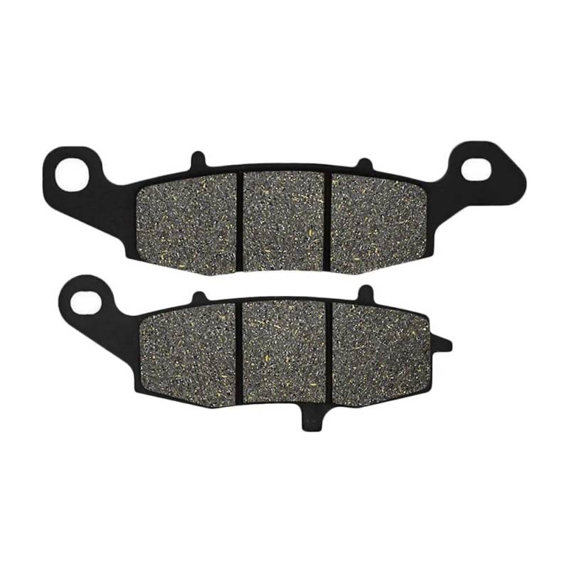 Metallbremsbeläge Motorrad Vorne Oder Hinten Bremsbeläge Für SFV650 Gladius SFV 650 2009-2015 Für SV650 SV 650 ABS Nur AL Modell 2016-2021(Color 1 pair Front(left)) von OLMAFD