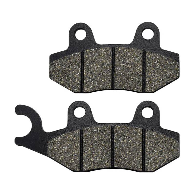 Metallbremsbeläge Motorrad Vorne Oder Hinten Bremsbeläge Für Skywave AN250 EINE 250 2007 2008 Für Burgman AN400 2007-2020(Color Front Left) von OLMAFD