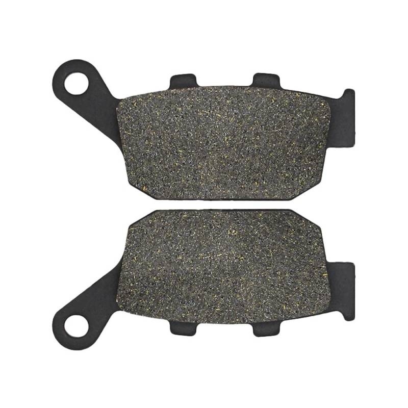 Metallbremsbeläge Motorrad Vorne Oder Hinten Bremsbeläge Für Street Triple 675 2007-2012 Für Tiger 800 XC XCA XCX XR XRT XRX 2011-2020 Für Trident 660 2021-2023(Color Rear 1 pair) von OLMAFD