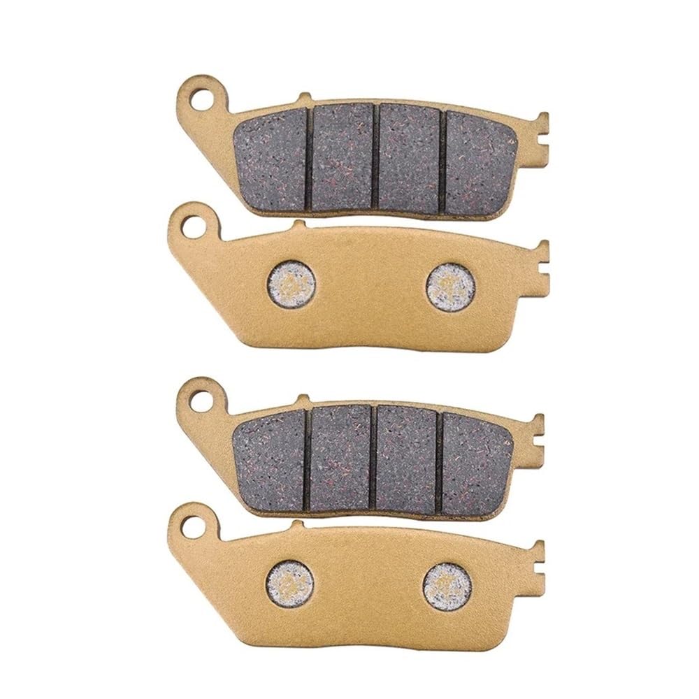Metallbremsbeläge Motorrad Vorne Oder Hinten Bremsbeläge Set Für GSX400 RF400 RP RR VR GK78A GSF600 GSF 600 Ba&ndit RF600 RF 600 GN76A(Color Front) von OLMAFD