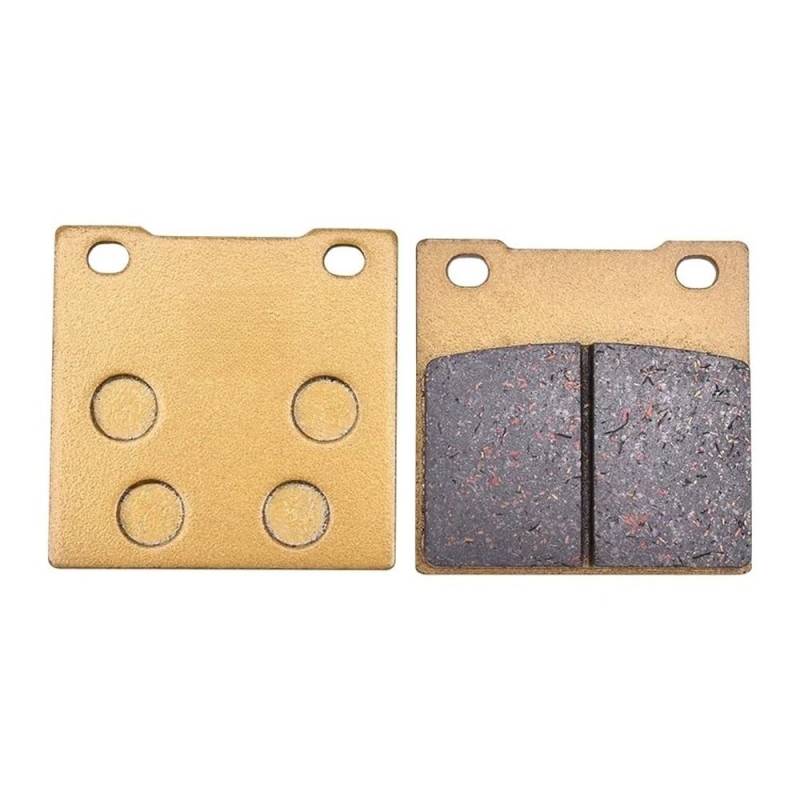 Metallbremsbeläge Motorrad Vorne Oder Hinten Bremsbeläge Set Für GSX400 RF400 RP RR VR GK78A GSF600 GSF 600 Ba&ndit RF600 RF 600 GN76A(Color Rear) von OLMAFD