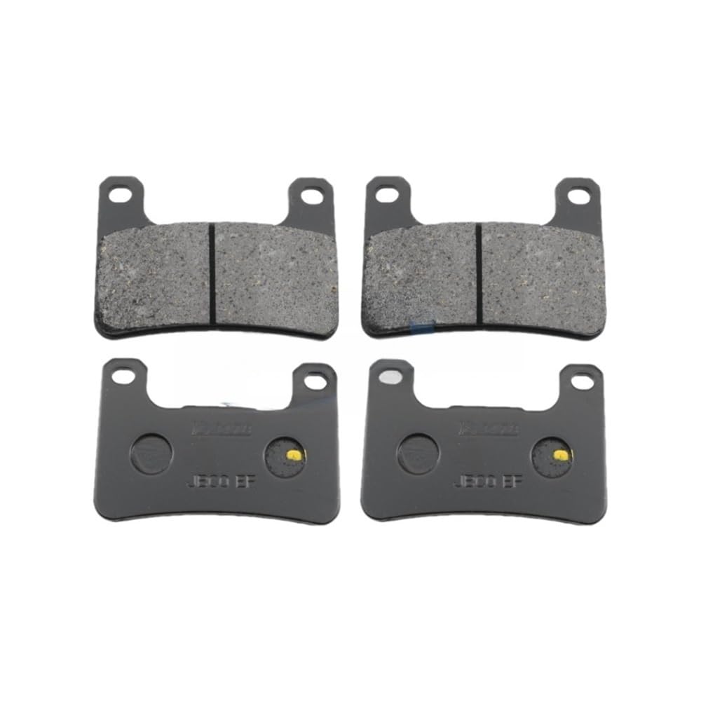 Metallbremsbeläge Motorrad Vorne Und Hinten Bremsbeläge Für GSXR600 GSXR750 GSXR1000 K4 K5 K6 2004-2006(Color Front 2 pair) von OLMAFD