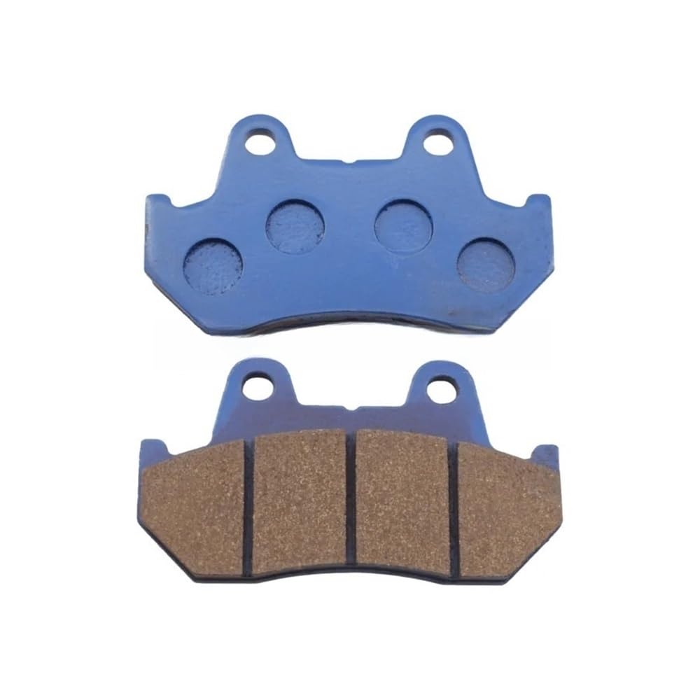 Metallbremsbeläge Motorrad Vorne Und Hinten Bremsbeläge Für Iron Horse 400 NV 400 VT 600 CN Für Schatten Für Custom(Color First 1 pair) von OLMAFD