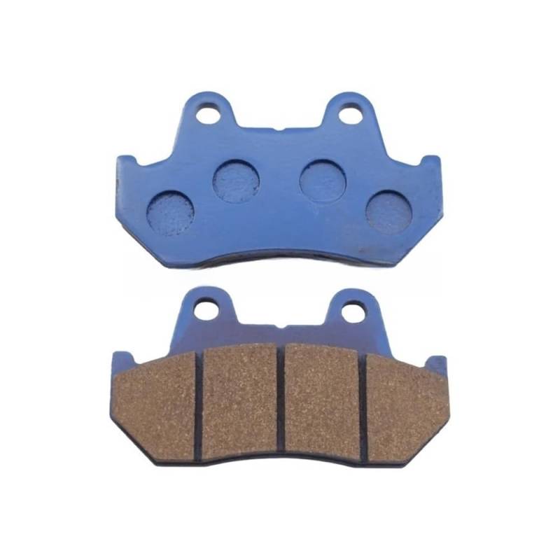 Metallbremsbeläge Motorrad Vorne Und Hinten Bremsbeläge Für Iron Horse 400 NV 400 VT 600 CN Für Schatten Für Custom(Color First 1 pair) von OLMAFD