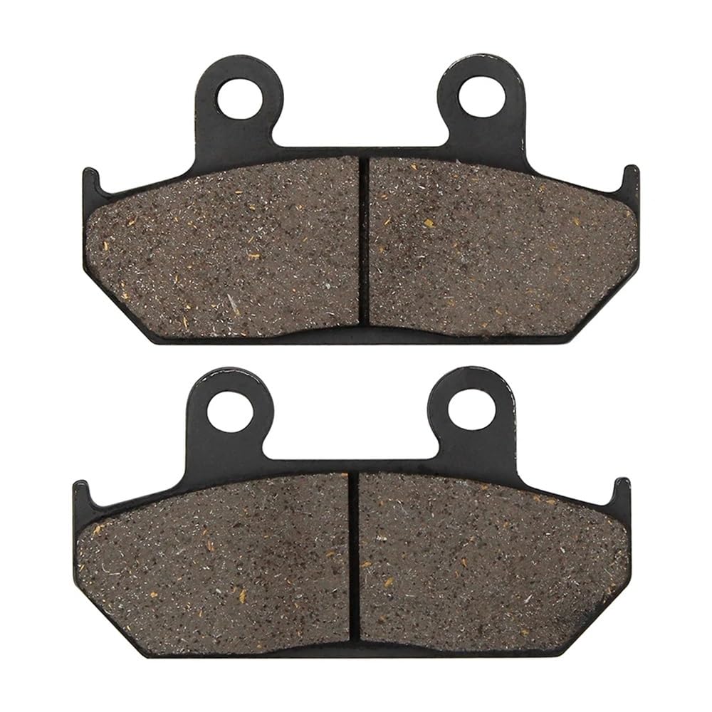 Metallbremsbeläge Motorrad Vorne Und Hinten Bremsbeläge Für NX650 NX500 NX 650 Für Dominator 1992-1996 XRV650 XRV Für Afrika Für Twin 650(Color Front) von OLMAFD