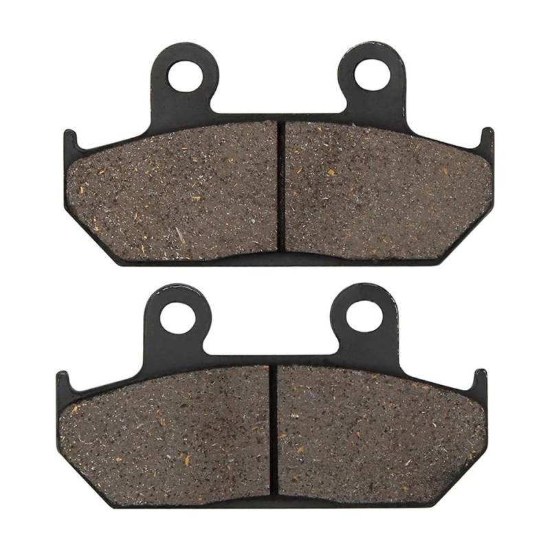 Metallbremsbeläge Motorrad Vorne Und Hinten Bremsbeläge Für NX650 NX500 NX 650 Für Dominator 1992-1996 XRV650 XRV Für Afrika Für Twin 650(Color Front) von OLMAFD
