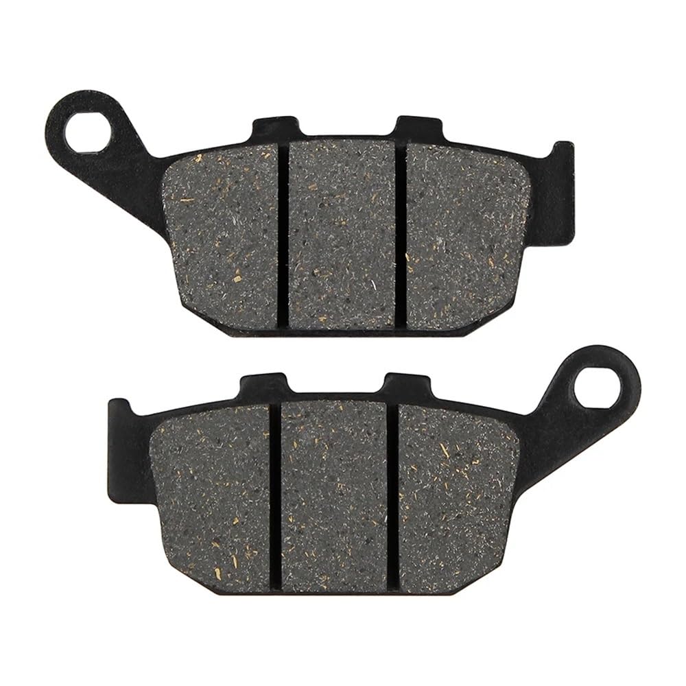 Metallbremsbeläge Motorrad Vorne Und Hinten Bremsbeläge Für NX650 NX500 NX 650 Für Dominator 1992-1996 XRV650 XRV Für Afrika Für Twin 650(Color Rear) von OLMAFD