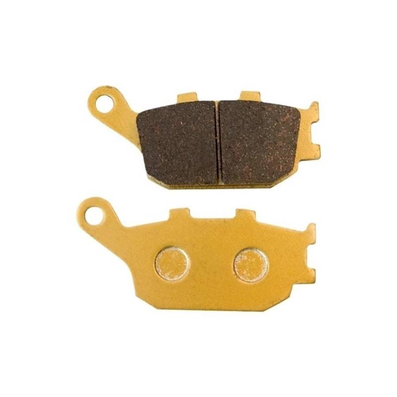 Metallbremsbeläge Motorrad Vorne Und Hinten Bremsbeläge Für SV 400 650 DL 650 1000 GSF 650 750 DL1000 K2-K9/L0 Für V-Strom 2002-2010(Color 1 Pair Rear Brake) von OLMAFD