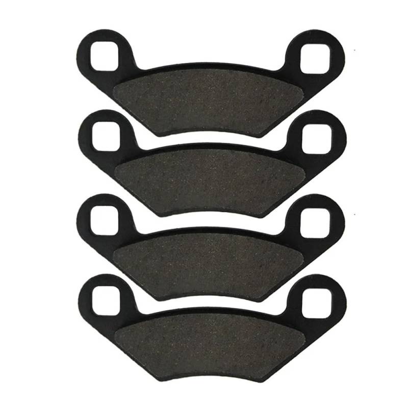 Metallbremsbeläge Motorrad Vorne Und Hinten Bremsbeläge Für Sportsman 800 X2 EFI 2007 2008 2009 Für 500 ATP HO 4x4 2004 2005(Color 2Pairs) von OLMAFD