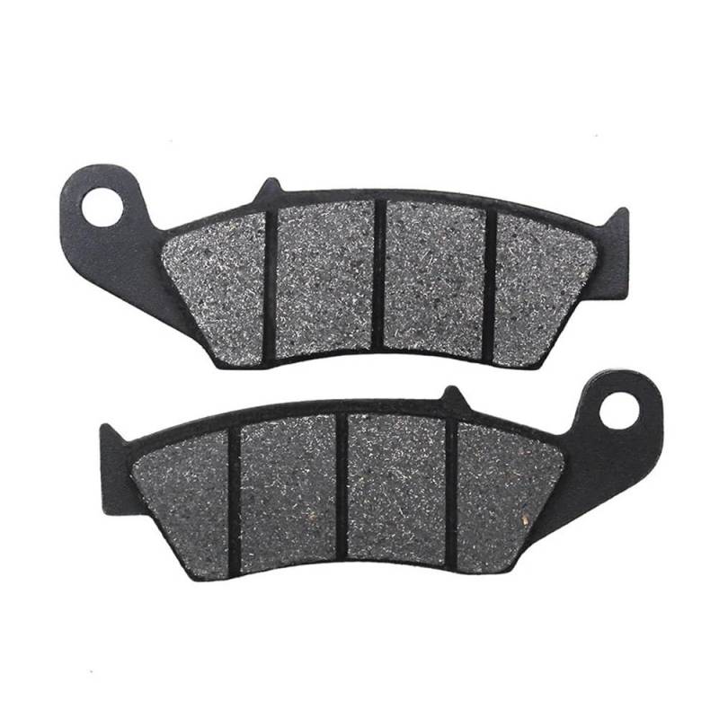 Metallbremsbeläge Motorrad Vorne Und Hinten Bremsbeläge Für Transalp XL600 1997-1999 Für Transalp XL650 2000-2007(Color Front and Rear) von OLMAFD