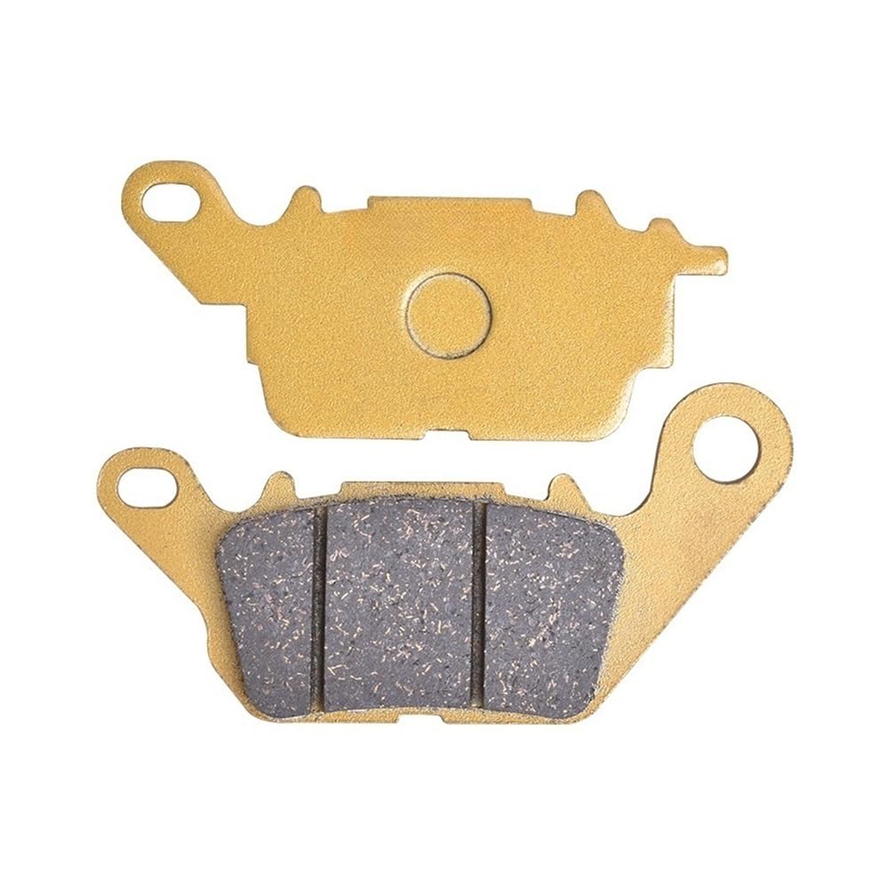 Metallbremsbeläge Motorrad Vorne Und Hinten Bremsbeläge Set Für N-MAX 155 NMAX GPD 150-A 2015-2021 Für GPD150 N-Max 150 2015-2017(Color Front only) von OLMAFD