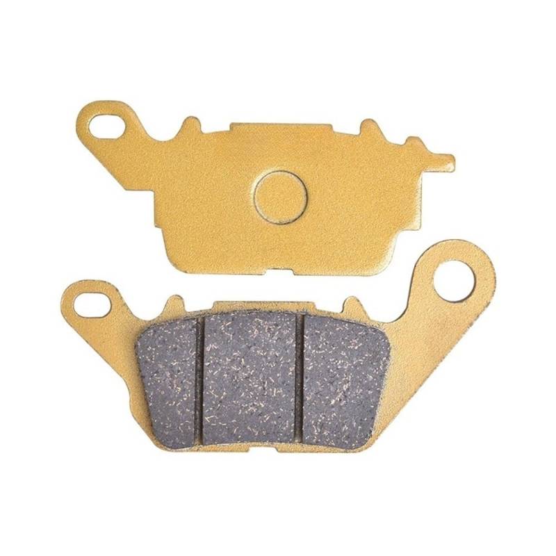 Metallbremsbeläge Motorrad Vorne Und Hinten Bremsbeläge Set Für N-MAX 155 NMAX GPD 150-A 2015-2021 Für GPD150 N-Max 150 2015-2017(Color Front only) von OLMAFD