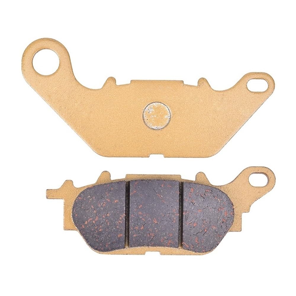 Metallbremsbeläge Motorrad Vorne Und Hinten Bremsbeläge Set Für N-MAX 155 NMAX GPD 150-A 2015-2021 Für GPD150 N-Max 150 2015-2017(Color Rear only) von OLMAFD
