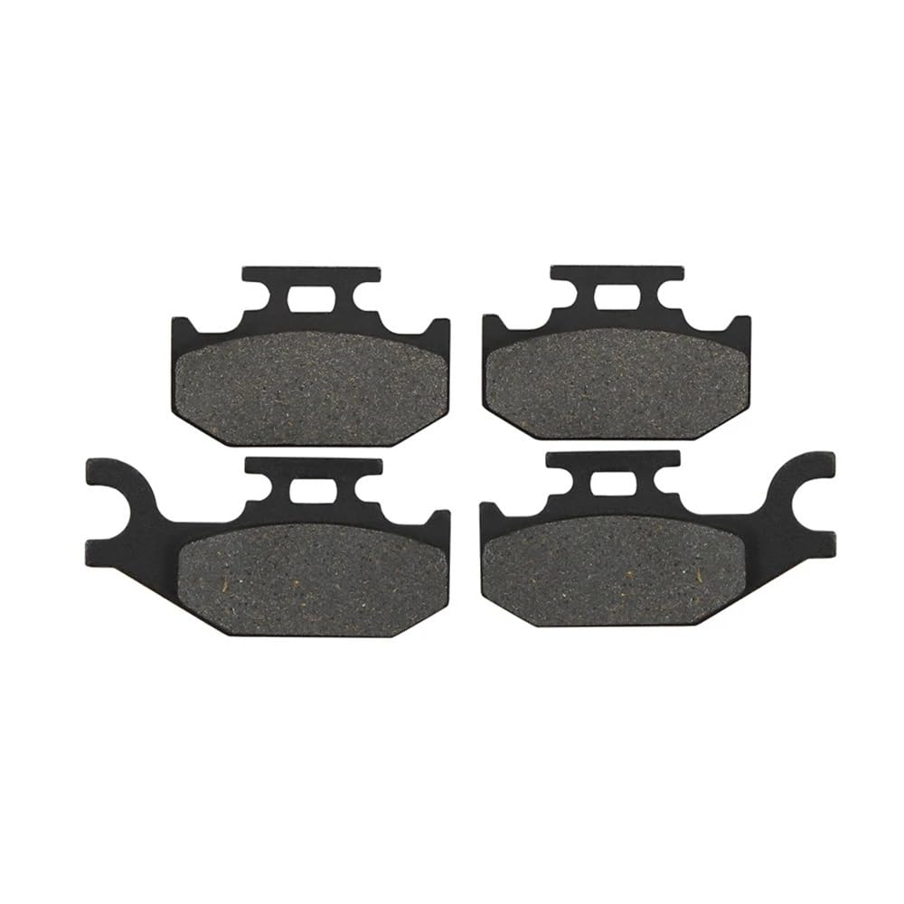 Metallbremsbeläge Motorrad Zubehör Bremsbeläge Vorne Scheiben Für LT-A 400 FK8/FK9/FL0/FL1 King Quad Auto 4WD LT-F 500 700 750 Power(Color Front Set) von OLMAFD