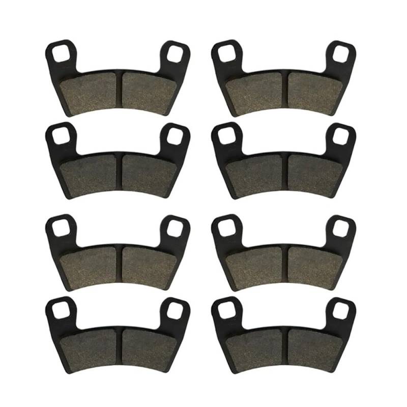 Metallbremsbeläge Motorradteile Vorne Hinten Bremsbeläge Für UTV RZR S 1000 EPS 2016 2017 Für RZR S 900 EPS 2015 2016 2017(Color 4 pairs) von OLMAFD