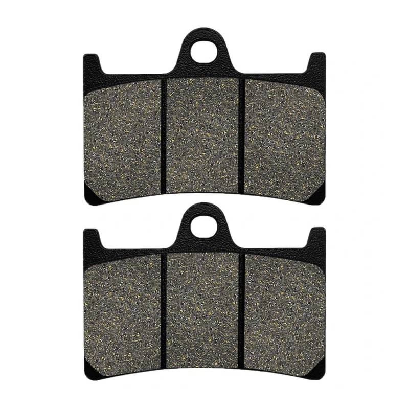 Metallbremsbeläge Motorradteile Vorne Oder Hinten Bremsbeläge Für YZFR1 2015-2021 Für YZFR6 2017-2021(Color 1 Pair Front) von OLMAFD