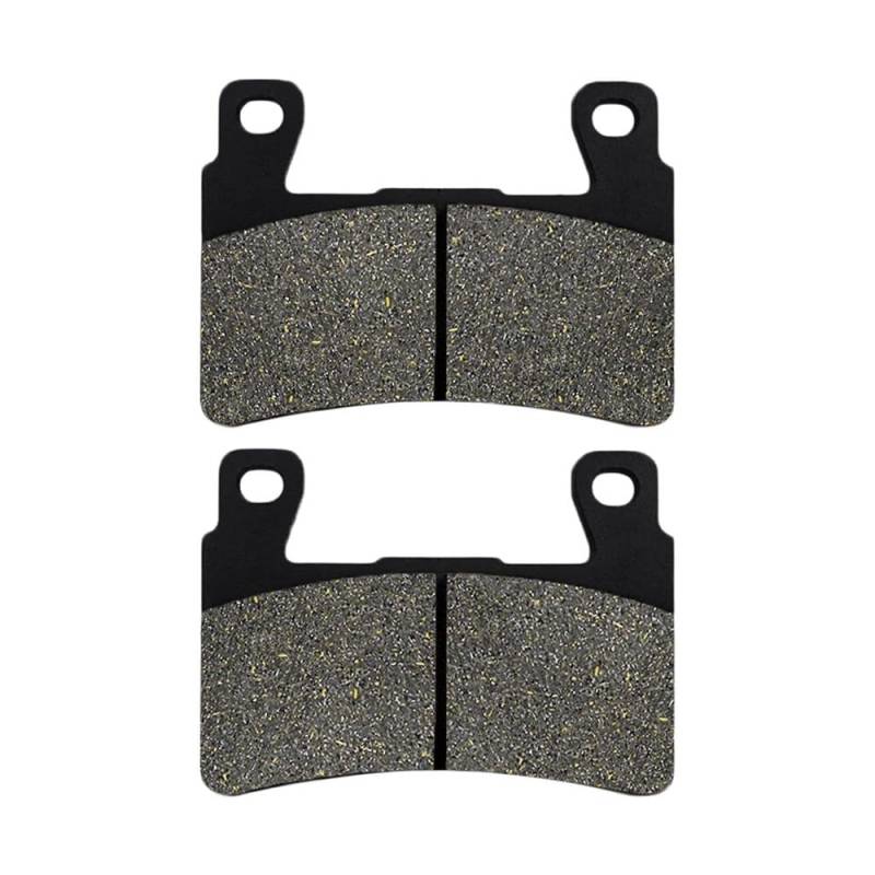 Metallbremsbeläge Motorradzubehör Vorne Oder Hinten Bremsbeläge Für ZX6R ZX636 Für Ni&nja 636 ZX 6R KRT Edition 2013-2022(Color 1 Pair Front) von OLMAFD