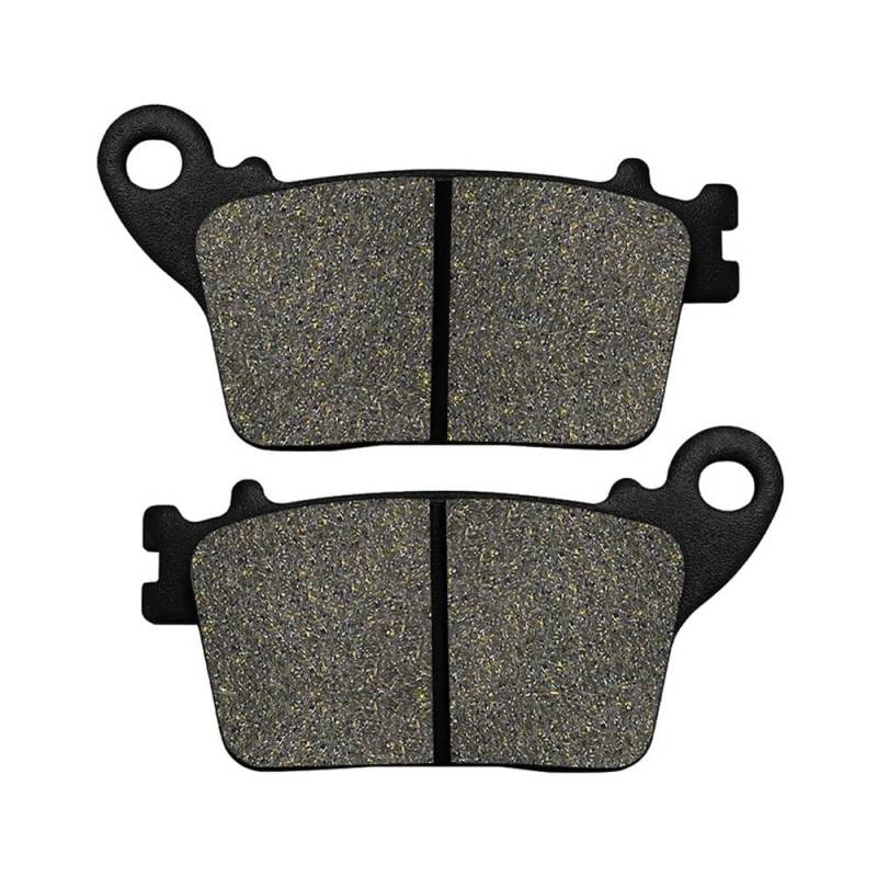 Metallbremsbeläge Motorradzubehör Vorne Oder Hinten Bremsbeläge Für ZX6R ZX636 Für Ni&nja 636 ZX 6R KRT Edition 2013-2022(Color 1 Pair Rear) von OLMAFD