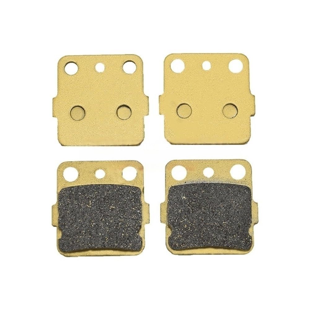 Metallbremsbeläge Vorne Und Hinten Bremsbelag Motorräder Für YFM 350 200 4-2010 Für YFM 660 R2001-2005(Color 2 pair) von OLMAFD