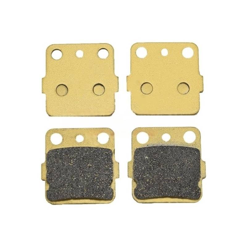 Metallbremsbeläge Vorne Und Hinten Bremsbelag Motorräder Für YFM 350 200 4-2010 Für YFM 660 R2001-2005(Color 2 pair) von OLMAFD