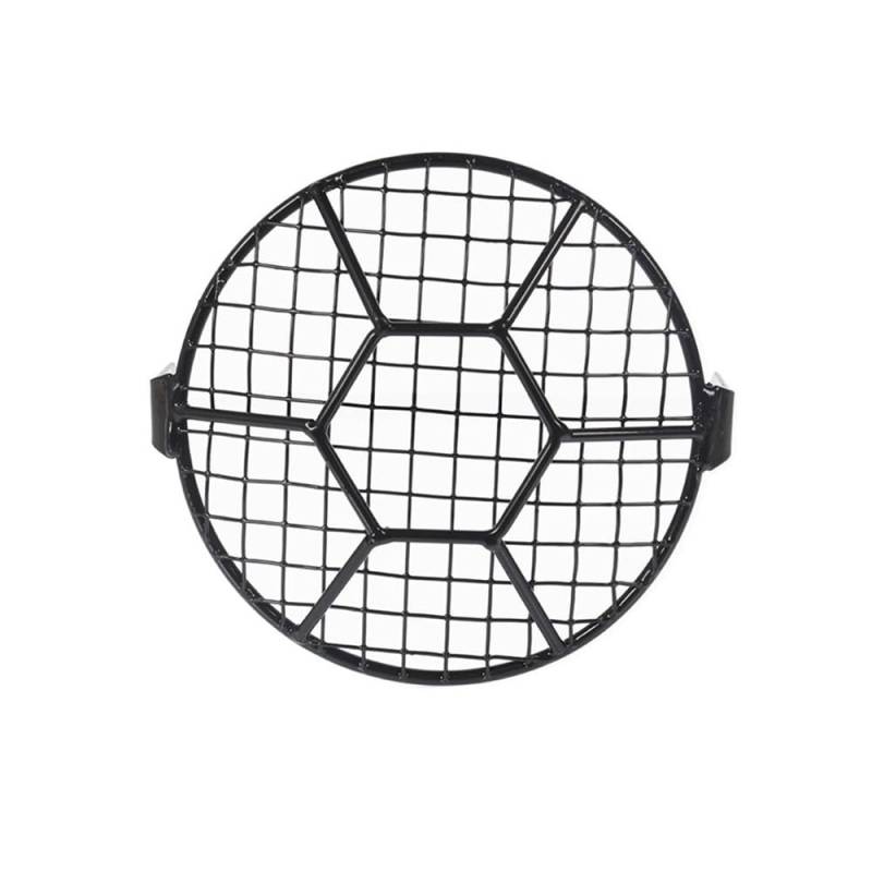 Motorrad Scheinwerferschutz Schutzhülle 7 Zoll Motorrad Universal Vintage Scheinwerfer Protector Retro Grill Licht Lampe Abdeckung Für von OLMAFD