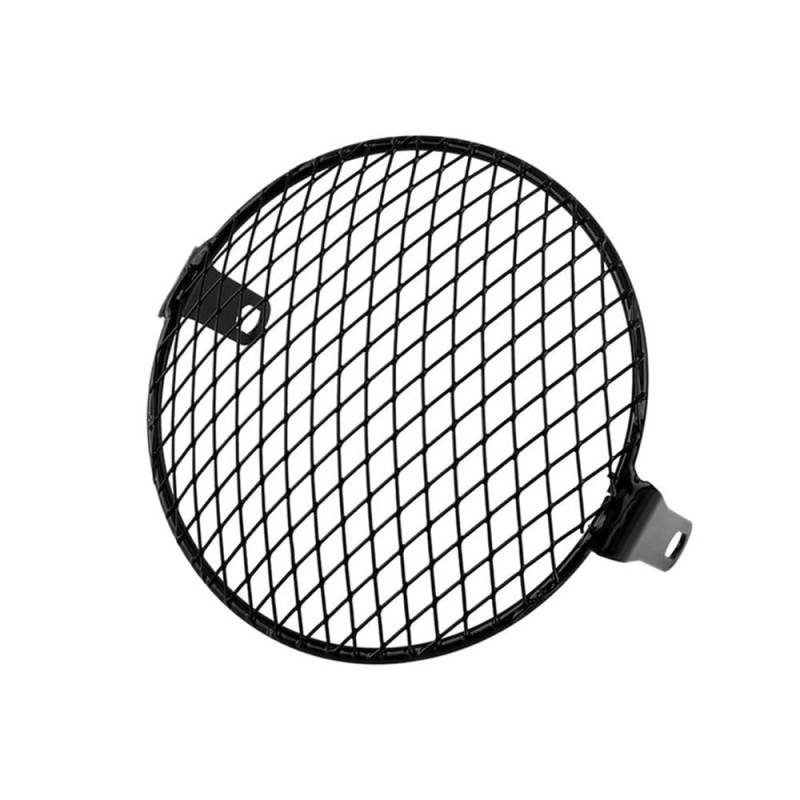 Motorrad Scheinwerferschutz Schutzhülle Universal Für Scheinwerfer Mesh Grille Lampenschirm Retro Motorrad Scheinwerfer Schutz Abdeckung von OLMAFD