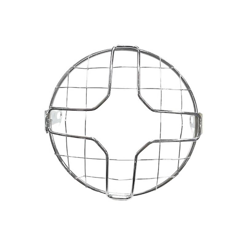 Motorrad Scheinwerferschutz Schutzhülle Universal Für Scheinwerfer Mesh Grille Lampenschirm Retro Motorrad Scheinwerfer Schutz Abdeckung von OLMAFD