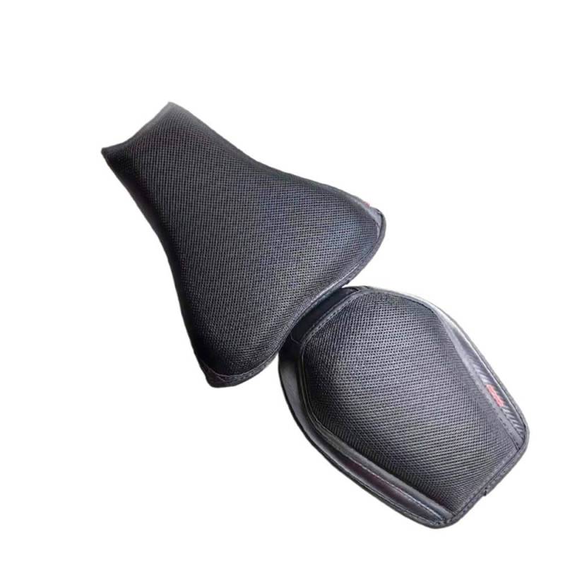 OLMAFD Kissen Sitzbankbezug Für Z900 Motorrad Kissen 4,5 cm Dicke Weiche Bequeme Schwamm Kissen Atmungsaktive Mesh Lange Reise Reiten Sitzbezug von OLMAFD