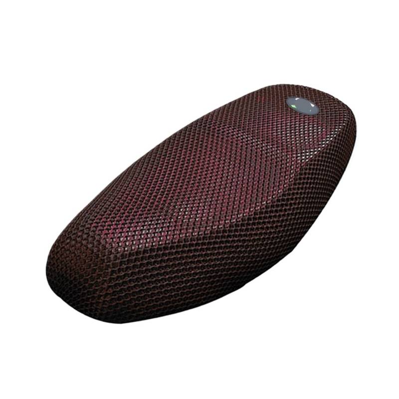 OLMAFD Kissen Sitzbankbezug Mesh Stoff Motorrad Sitz Abdeckung Moped Atmungsaktive Mesh Net Motorrad Sitzbezüge Kissen von OLMAFD
