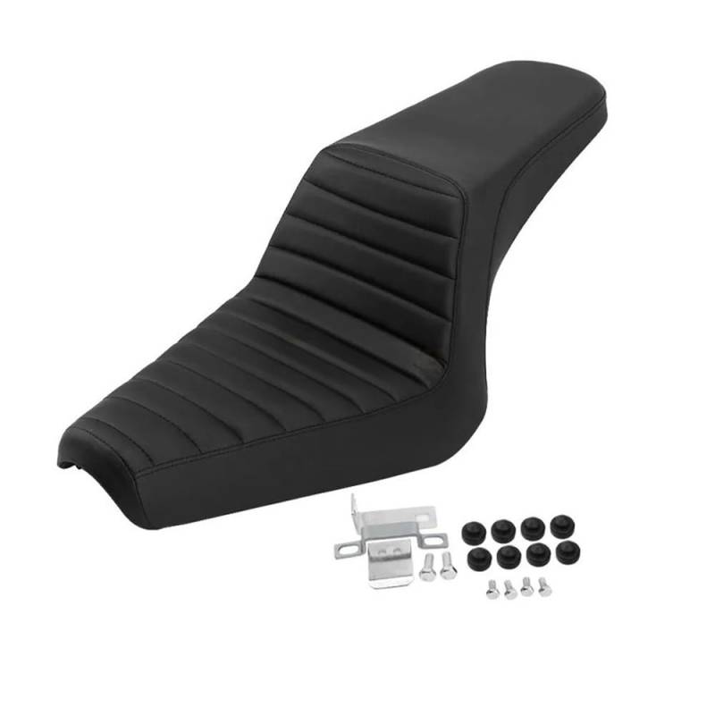 OLMAFD Kissen Sitzbankbezug Motorrad Two Up Fahrer Vorne Hinten Beifahrer Sitzbezüge Kissen Pad Für Für Bolzen 950 XV950 XVS 950 R/C Für SPEC 2013-2019 von OLMAFD