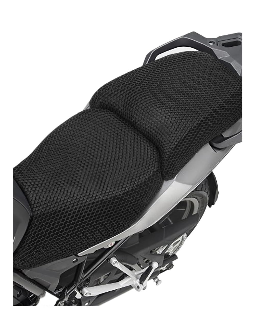 OLMAFD Kissen Sitzbankbezug Motorradzubehör Anti-Rutsch-Mesh-Stoff-Sitzbezug Atmungsaktives Kissen Für TRK502X TRK 502 X TRK 502X OLMAFD Kissen Sitzbankbezug Motorradzubehör Anti-Rutsch-Mesh-Stoff-Sitzbezug Atmungsaktives Kissen Für TRK502X TRK 502 X TRK 502X von OLMAFD