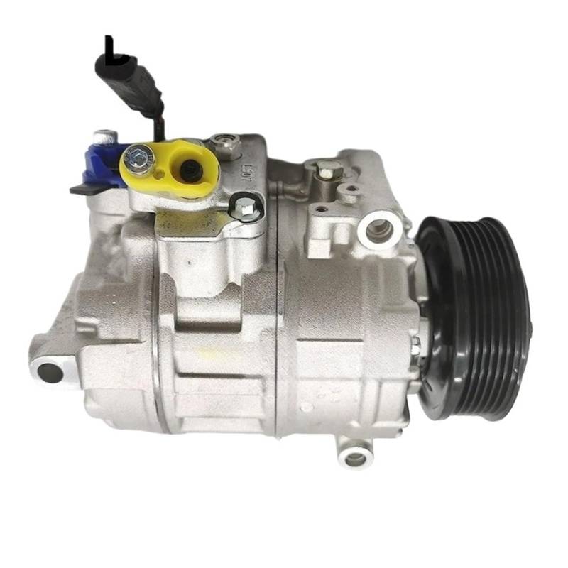 OLQYBD AC-Kompressor kompatibel for VW Transporter T5 Multivan Amarok AC-Kompressor OEM 471007250 7E0820803 7E0820803F 7E0820803D 7E0820803H 7SEU17C ​​A/C-Kompressor for Auto-AC-Kompressor mit Kupplun von OLQYBD
