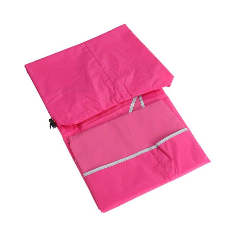 OLSDXAWQ， Regen Regen Cape Damen Mantel Poncho Leichte Damen Jacke Regenmantel Poncho Radfahren Regenmantel Fahrradjacken for Damen(Rosy,M) von OLSDXAWQ