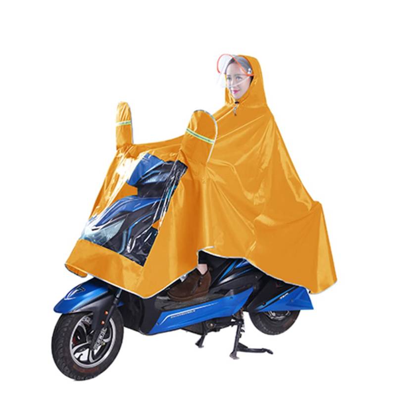OLSDXAWQ， Regenmantel Multifunctoutdoors Fahrrad/Ebike/Motorrad/Roller Regenponcho Hoodie Regenmantel Cape(Unique Colour) von OLSDXAWQ