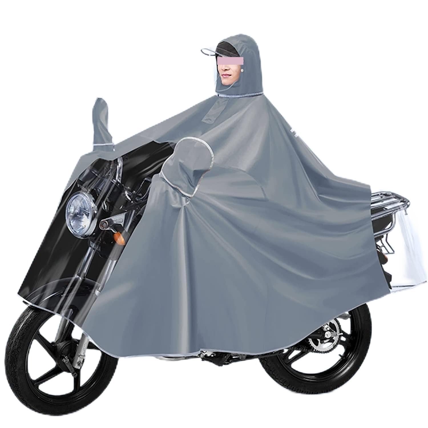 OLSDXAWQ, Regenschutz for Rollstuhlfahrer mit Kapuze, Fahrrad-Regenmantel mit Kapuze OLSDXAWQ, Regenschutz for Rollstuhlfahrer mit Kapuze, Fahrrad-Regenmantel mit Kapuze von OLSDXAWQ