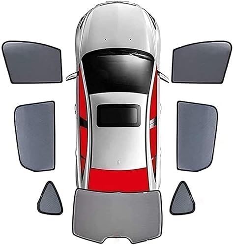 Car Window Sun Shade for Skoda Karoq 2018-2021 2022 2023,Window Breathable Sun Visor Privacy Protection Covers Car Accessories,E-7pcs-wholecar von OLSIZ
