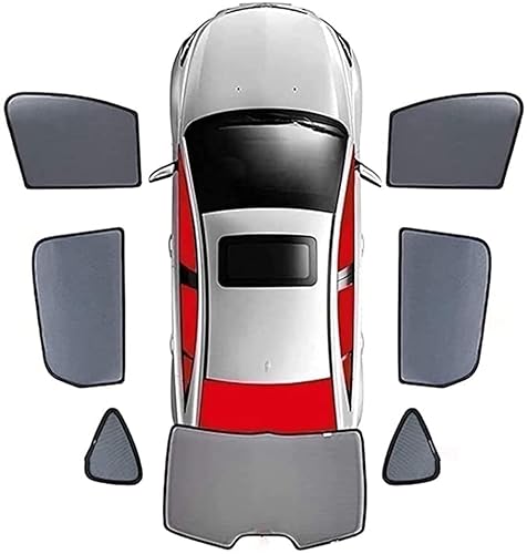 Car Window Sun Shade for Volkswagen Tiguan 2021-2023,Window Breathable Sun Visor Privacy Protection Covers Car Accessories,E-7pcs-wholecar von OLSIZ