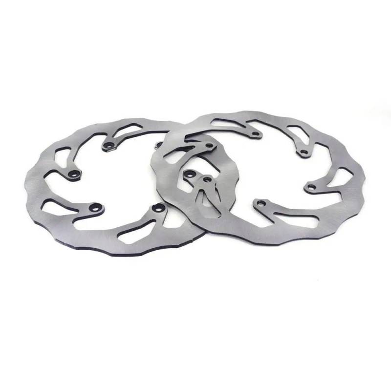 Für YZ125 YZ250 YZ450F YZ250F WR250F WR450F 2002-2018 YZ YZF WR WRF 125 250 450 Vorne Hinten Disc Rotor Motorrad(Rear and Front) von OLXWFNTD