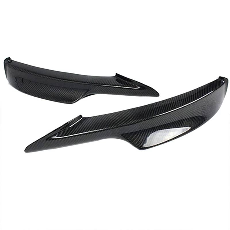 OLgyn Front-Stoßfänger-Spoilerlippe, für BMW E90 E91 LCI M-Tech 2009-2011 Echte Kohlefaserfront-Stoßfänger-Splitter-Spoiler-Lippe von OLgyn