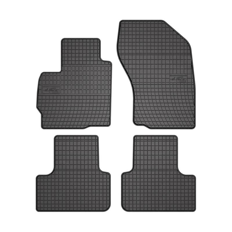 Fußmatten Automatten kompatibel mit Citroen C4 Aircross 2012-2017 OMAC Antirutsch Gummimatten 3D Schwarz von OMAC