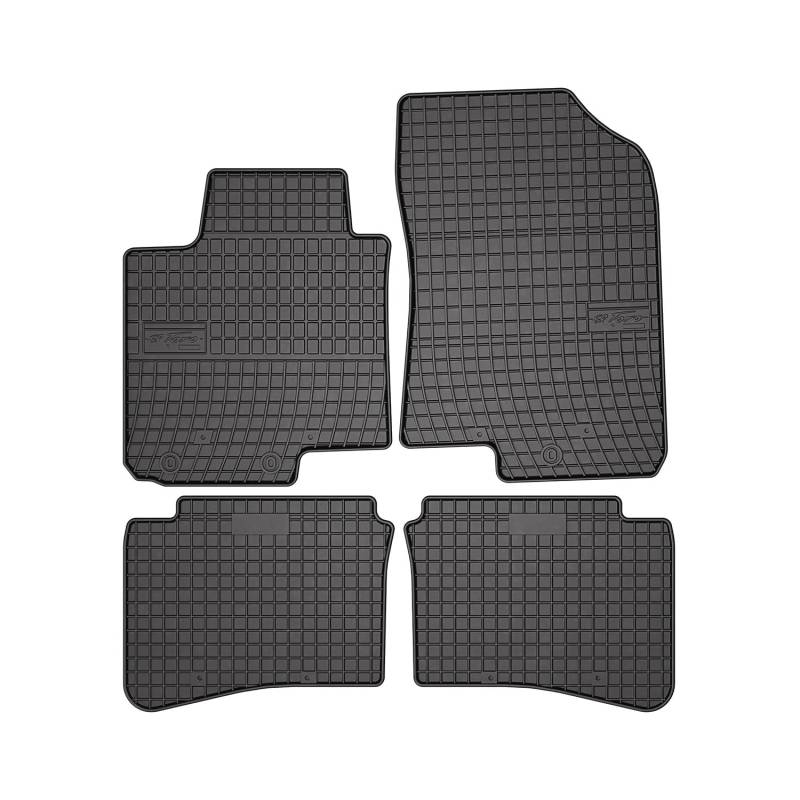 Fußmatten Automatten kompatibel mit Hyundai i20 III 2020-2023 OMAC Antirutsch Gummimatten 3D Schwarz von OMAC