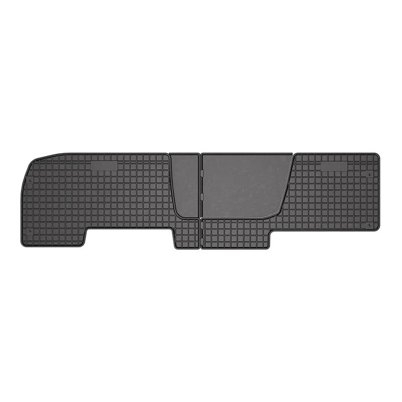 OMAC Gummi Fußmatten für Renault Trafic 2014-2025 Automatten TPE Schwarz 2X von OMAC