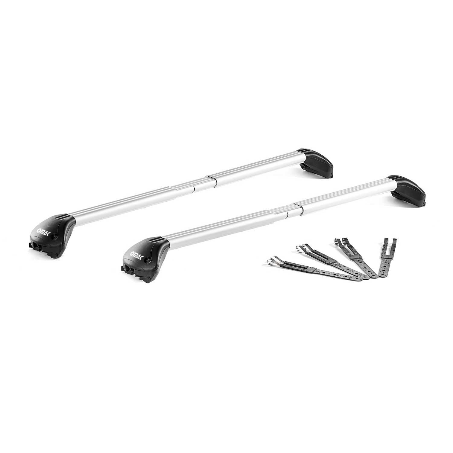 Dachträger kompatibel mit Audi A4 Avant B5-B6-B7 1995-2008 5 türig TÜV Alu Silber 2 TLG Dachträger kompatibel mit Audi A4 Avant B5-B6-B7 1995-2008 5 türig TÜV Alu Silber 2 TLG von OMAC