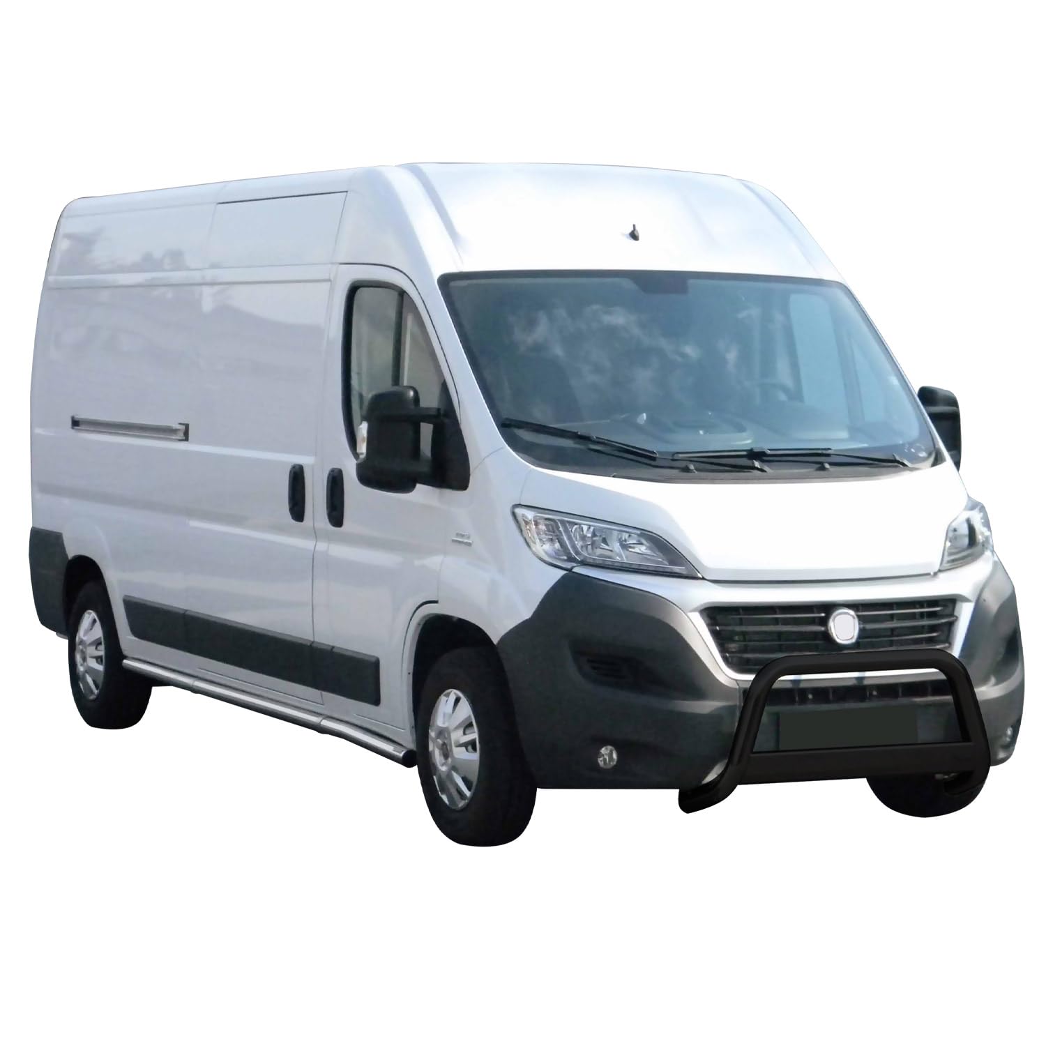 Frontbügel Frontschutzbügel kompatibel mit FIAT Ducato 2014-2020 Schwarz Edelstahl ø63 mm Frontbügel Frontschutzbügel kompatibel mit FIAT Ducato 2014-2020 Schwarz Edelstahl ø63 mm von OMAC